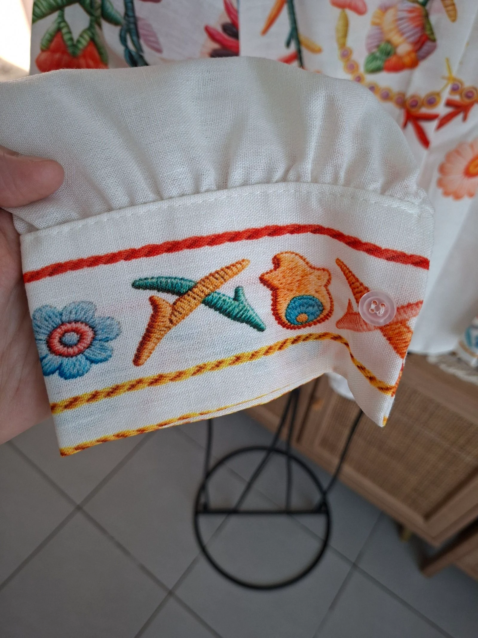 Camisa solta floral tamanho único – photo 3